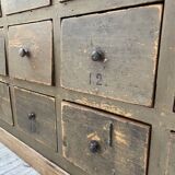 Green patina workshop furniture