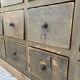 Green patina workshop furniture
