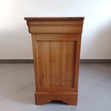 Cherry wood chest of drawers with four drawers