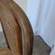 Vintage High Back Bentwood Cane Dining Chair / Thonet Style / Torn Seat