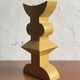 Memphis style ceramic vase "Totem" by Florio Keramia 1990s