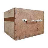 Old wooden box case