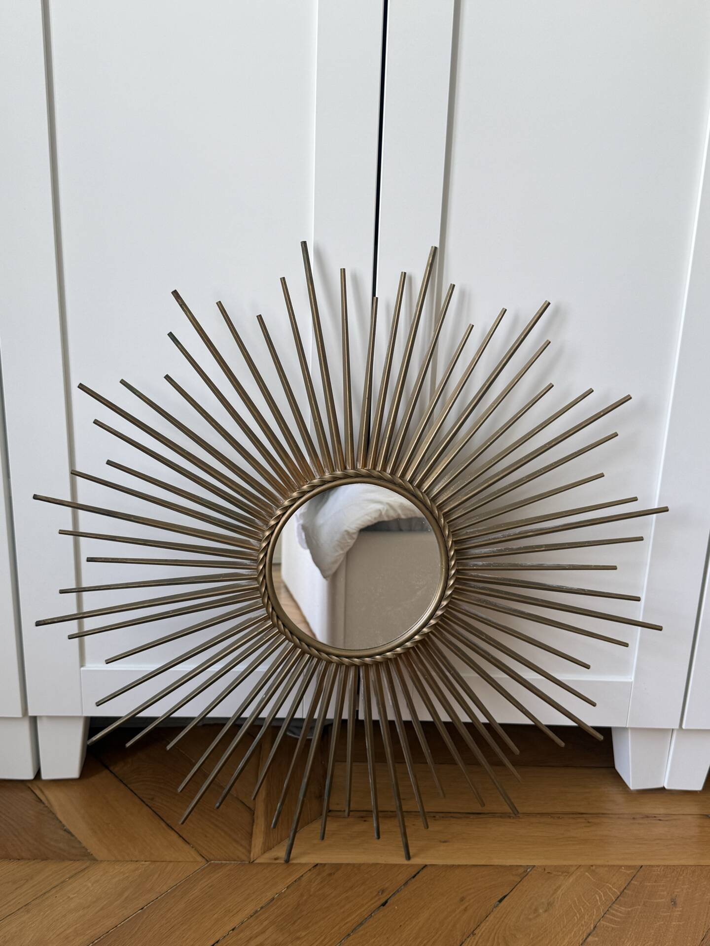 Miroir soleil Chaty Vallauris signé
