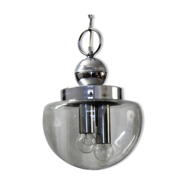 Suspension chrome vintage, années 1970