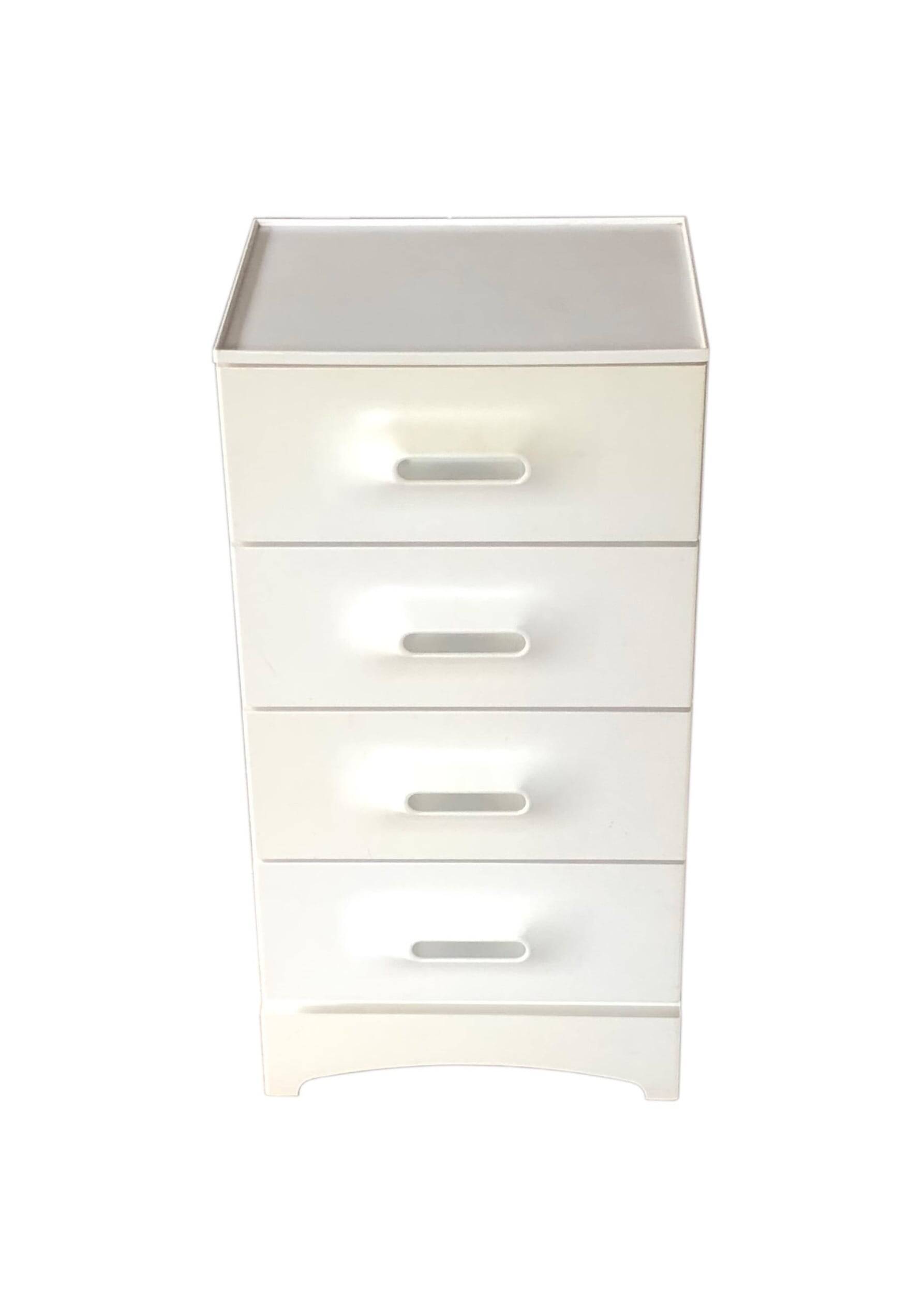 Prisunic 4-drawer chest of drawers or bedside table, 1970s