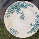 6 Flat plates iron earth by Bertrand Bordeaux / model Anémones