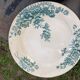 6 Flat plates iron earth by Bertrand Bordeaux / model Anémones