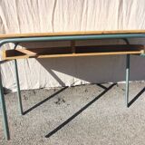 Vintage 2-seater desk "delagrave"