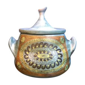 Pot couvert de jean de
