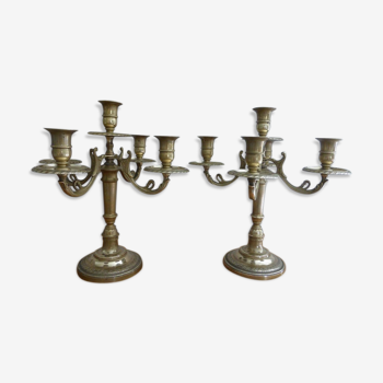 Paire de chandeliers