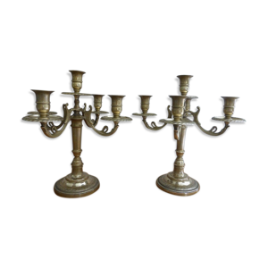 paire de chandeliers