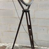 Old Mazda projector on wooden tripod