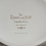 Chandelier in porcelain Romeo and Juliet The Franklin Mint