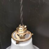 Opaline pendant lights