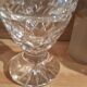 Cut crystal candy pot h 33 cm