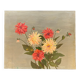 Tableau ancien pivoines huile sur toile