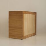 Large chest Maison Regain in solid pine Vintage Circa 1975