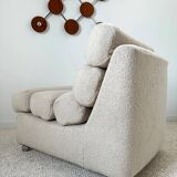 Pair of 70s designer armchairs