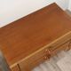 Pair of vintage wooden bedside tables, 1970s