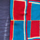 Wool patchwork plaid