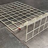 German minimalist Mid-Century coat rack in rope, 1960s