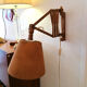 Scandinavian "accordion" sconce 1950s