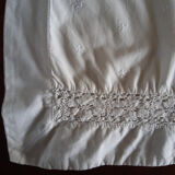 Embroidered old pillowcases