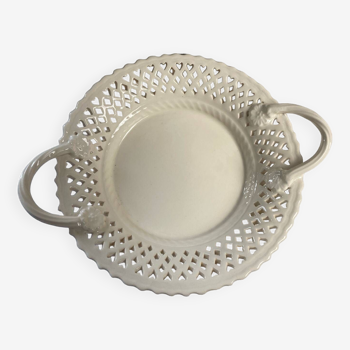 English openwork earthenware cup