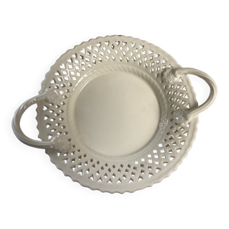 English openwork earthenware cup