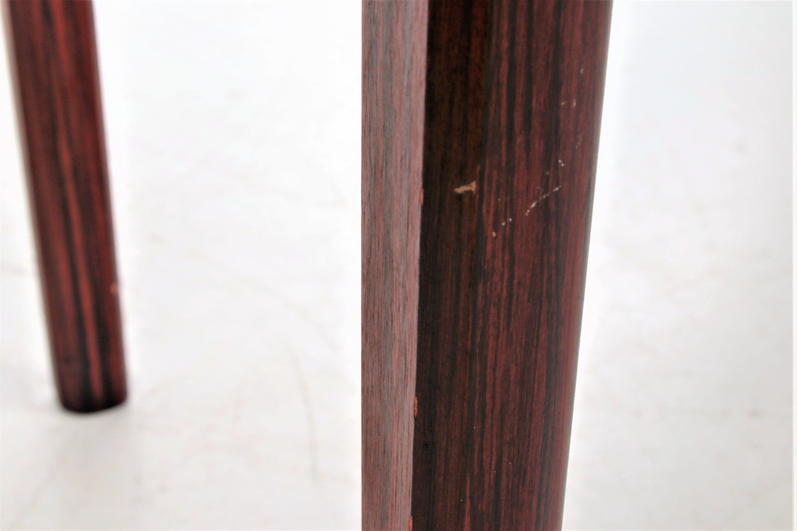Table d’appoint danoise vintage en palissandre années 1960