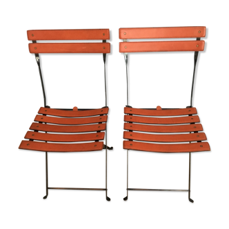 Paire de chaises Célestina de Marco Zanuso, 1978