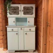 solid wood buffet, compass feet