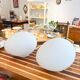 Vintage egg lamps