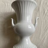 Vintage porcelain amphora vase