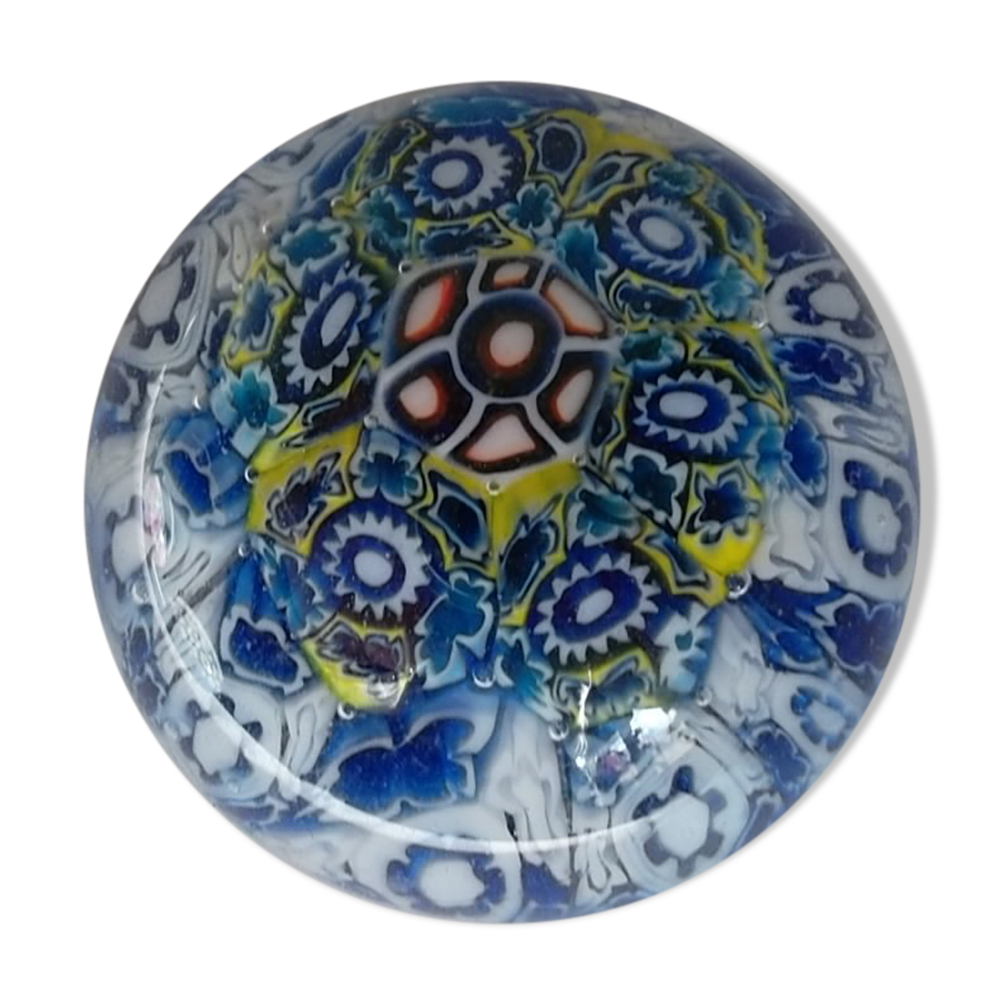 Sulphide / paper press model millefiori