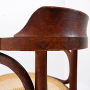 Chaise ou fauteuil en bois courbé style Thonet - années 1950
