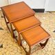 Teak trundle coffee table