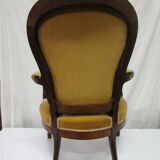 Fauteuil ancien Louis XV époque  Napoleon III