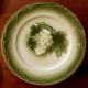 Set of 12 digoin sarreguemine fruit dessert plates