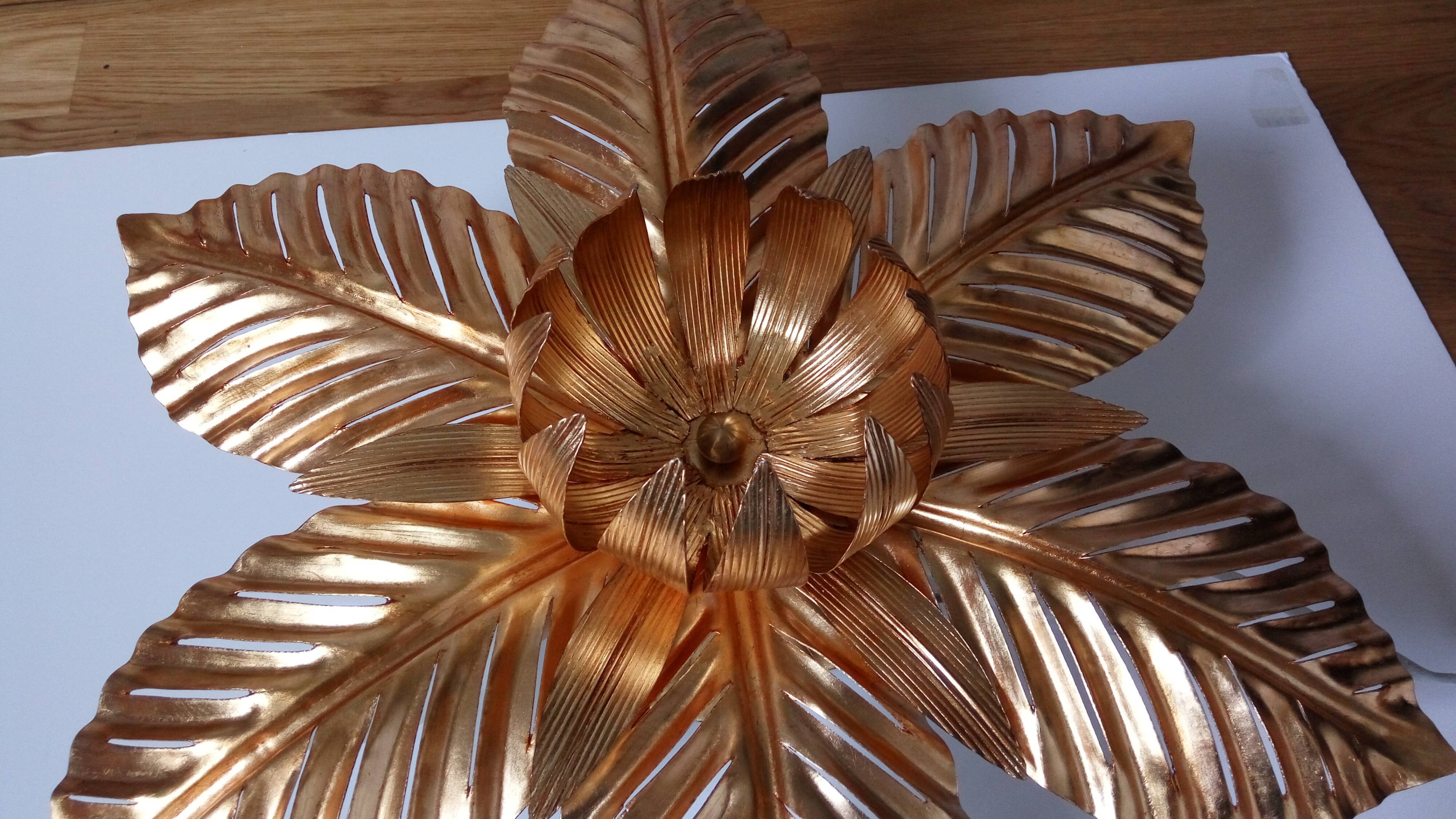 Palm tree vintage wall