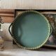 Wood and scoubidou tray