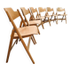 New design wooden folding chairs model SE18 Egon Eiermann