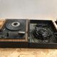 Old disc player thomson c290 automatic + speaker 70's vintage