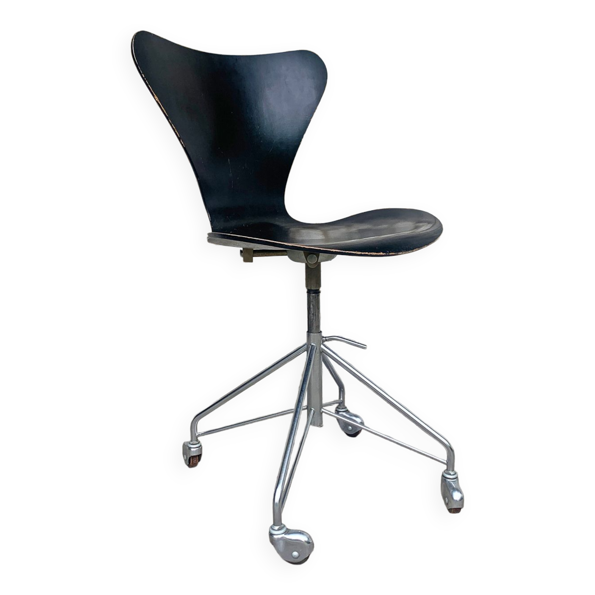 Office chair 3117, Arne Jacobsen for Fritz Hansen, Denmark, vintage 1960s