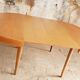 Table ronde scandinave extensible