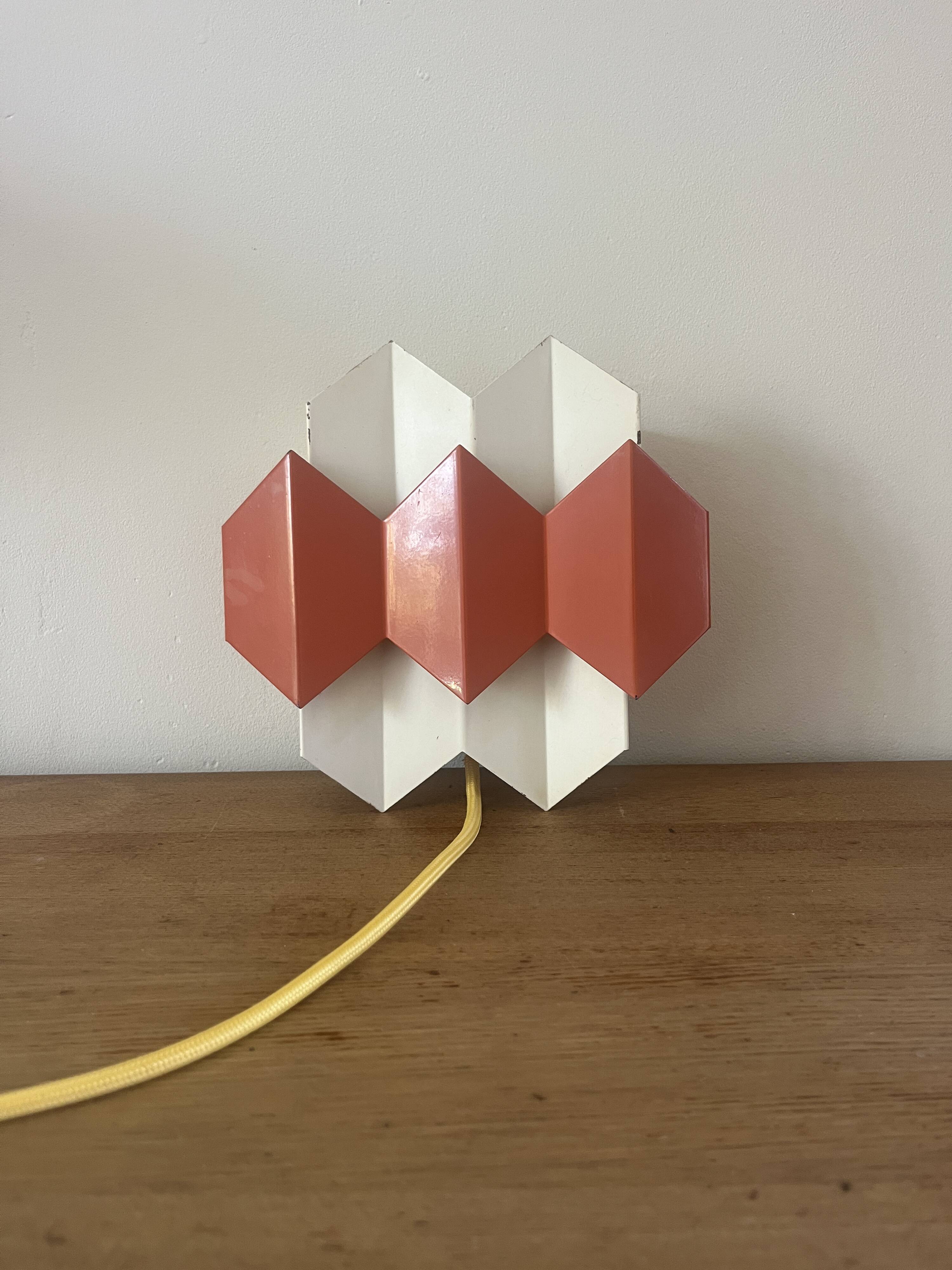 Vintage very rare LYFA Septet wall lamp - designed by Bent Karlby