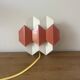 Vintage very rare LYFA Septet wall lamp - designed by Bent Karlby