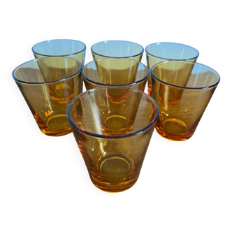 Set of 7 vintage VERECO glasses