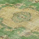 Anatolian handmade vintage rug 300 cm x 209 cm