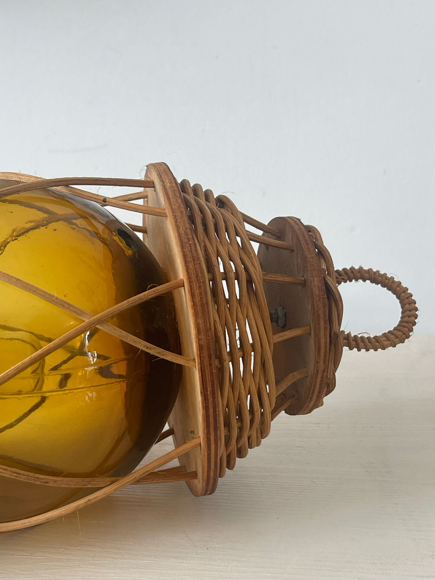 Lampe artisanale 1970